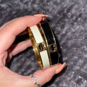 Kate Spade Bundle of 2 - Hole Punch Bangles